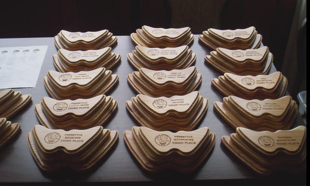 The trophies are ready.